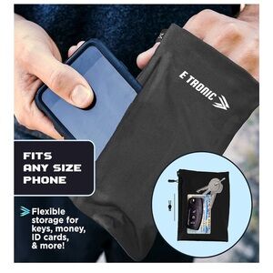 E-Tronic Edge Phone Holder Arm Band for Running and Fitness